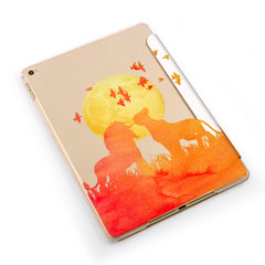 Lex Altern Apple iPad Case Cartoon Silhouette