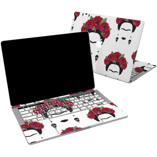 Lex Altern Vinyl MacBook Skin Frida Kahlo  for your Laptop Apple Macbook.