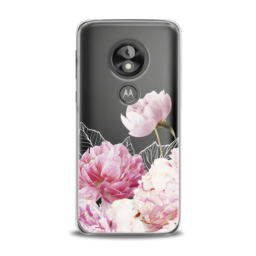 Lex Altern Peony Flowers Motorola Case