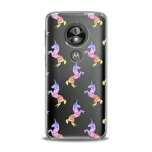 Lex Altern Origami Unicorn Pattern Motorola Case