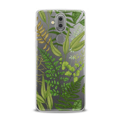 Lex Altern TPU Silicone Phone Case Green Fern Leaf