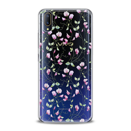 Lex Altern Pink Floral Pattern Vivo Case