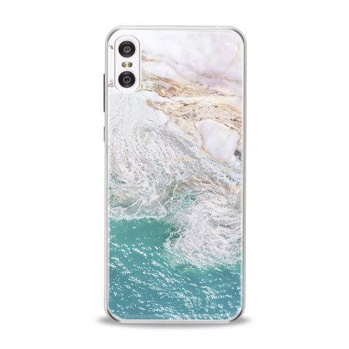 Lex Altern Sea Marble Pattern Motorola Case