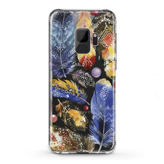 Lex Altern TPU Silicone Samsung Galaxy Case Bright Feather Theme