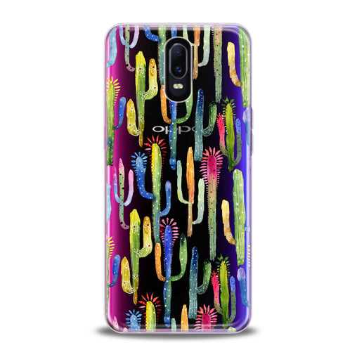 Lex Altern Colorful Cacti Oppo Case