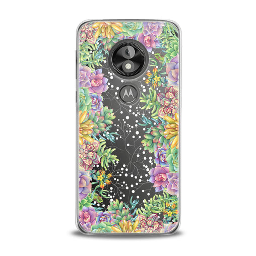Lex Altern Colorful Succulent Motorola Case