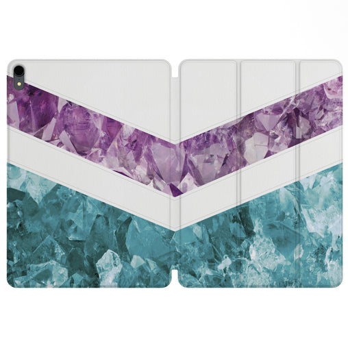 Lex Altern Magnetic iPad Case Geometric Crystal for your Apple tablet.