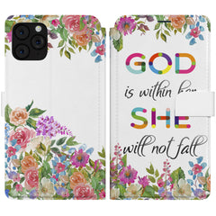 Lex Altern iPhone Wallet Case God is Within Her Wallet
