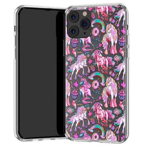 Phone Case with New Illustration Zombie Unicorn 5