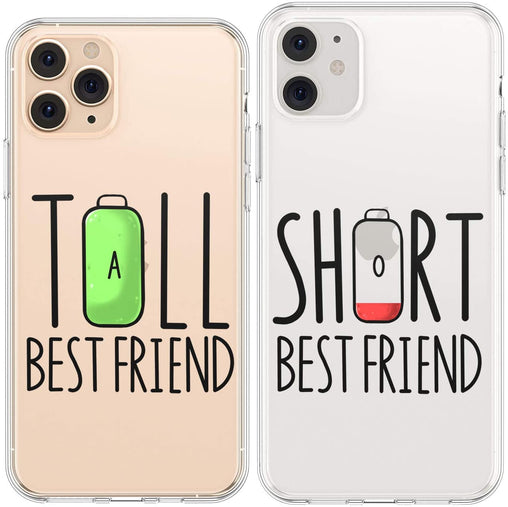 Lex Altern TPU Silicone Couple Case Tall and Short