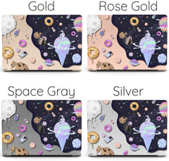 Lex Altern Hard Plastic MacBook Case Sweet Cookies and Planets
