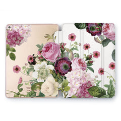 Lex Altern Purple Peonies Case for your Apple tablet.