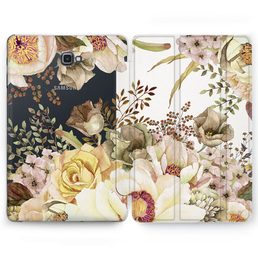 Lex Altern Yellow Roses Case for your Samsung Galaxy tablet.