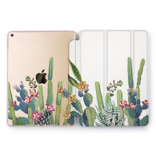 Lex Altern Watercolor Cactus Case for your Apple tablet.