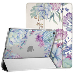 Lex Altern Apple iPad Case Blue Succulent