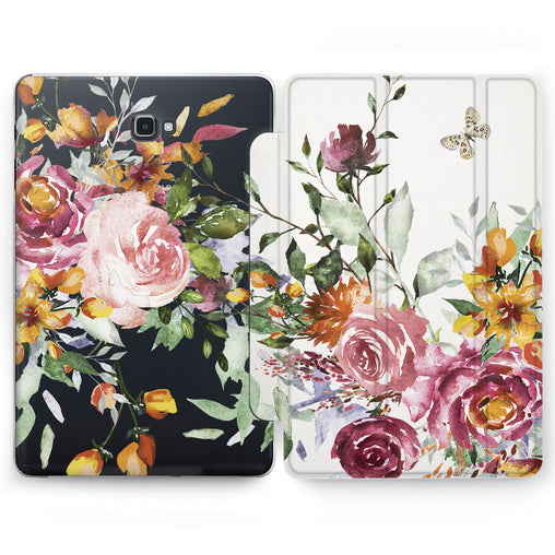 Lex Altern Watercolor Peonies Case for your Samsung Galaxy tablet.