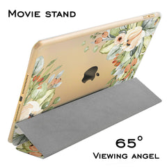 Lex Altern Apple iPad Case Beige Flowers
