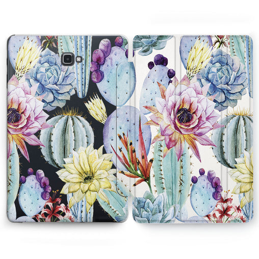 Lex Altern Flower Cactus Case for your Samsung Galaxy tablet.
