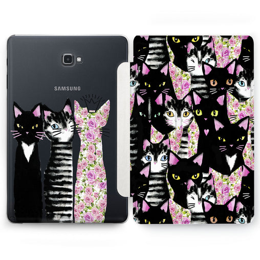 Lex Altern Cute Cats Case for your Samsung Galaxy tablet.