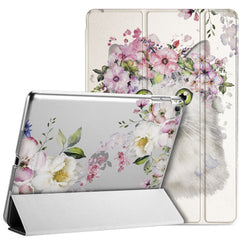 Lex Altern Apple iPad Case Flower Cat