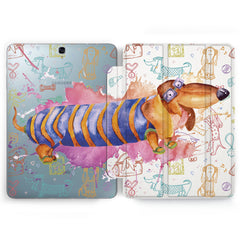 Lex Altern Samsung Galaxy Tab Watercolor Dachshund