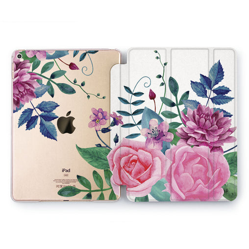 Lex Altern Cute Flowers Case for your Apple tablet.