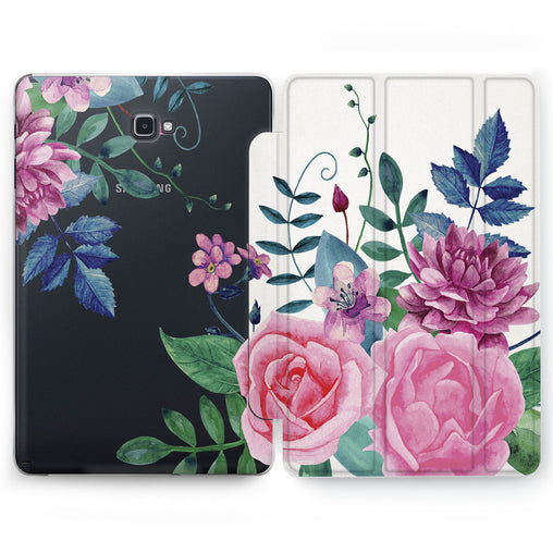 Lex Altern Cute Flowers Case for your Samsung Galaxy tablet.