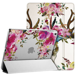 Lex Altern Apple iPad Case Skull Flowers