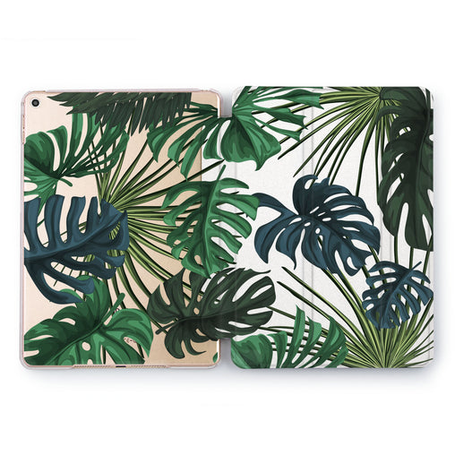 Lex Altern Tropical Leaves Case for your Apple tablet.