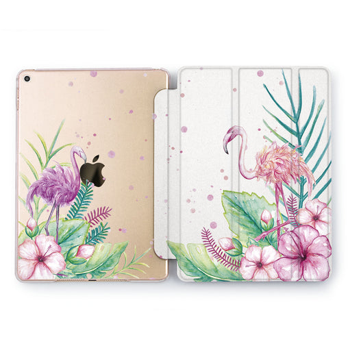 Lex Altern Tropical Flamingo Case for your Apple tablet.