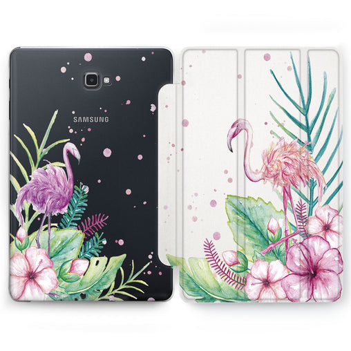 Lex Altern Tropical Flamingo Case for your Samsung Galaxy tablet.