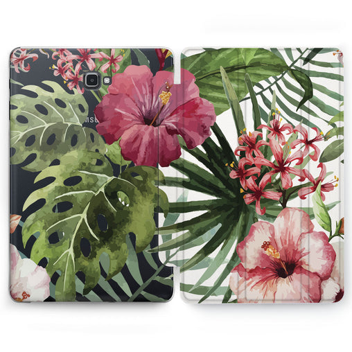 Lex Altern Exotic Flowers Case for your Samsung Galaxy tablet.
