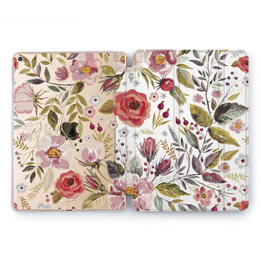Lex Altern Red Poppies Case for your Apple tablet.