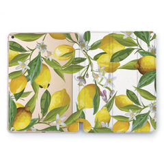 Lex Altern Lemon Pattern Case for your Apple tablet.