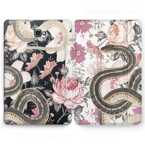 Lex Altern Floral Snake Case for your Samsung Galaxy tablet.