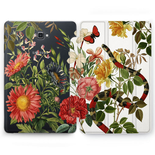Lex Altern Floral Serpent Case for your Samsung Galaxy tablet.