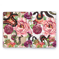 Lex Altern Pink Serpent Case for your Apple tablet.