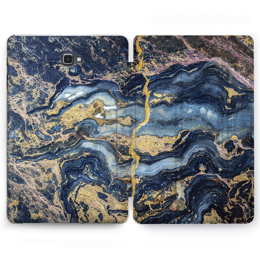 Lex Altern Blue Marble Case for your Samsung Galaxy tablet.