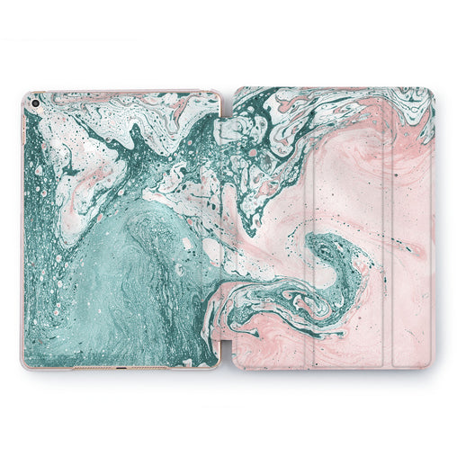 Lex Altern Green Marble Case for your Apple tablet.