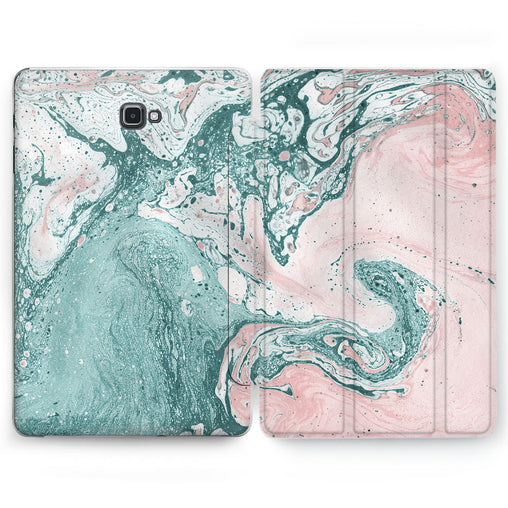 Lex Altern Green Marble Case for your Samsung Galaxy tablet.