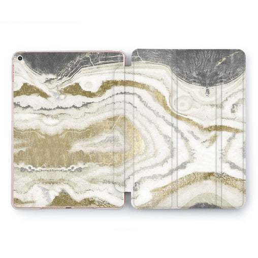 Lex Altern Sand Marble Case for your Apple tablet.