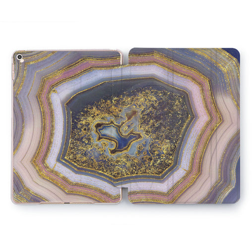 Lex Altern Agate Stone Case for your Apple tablet.