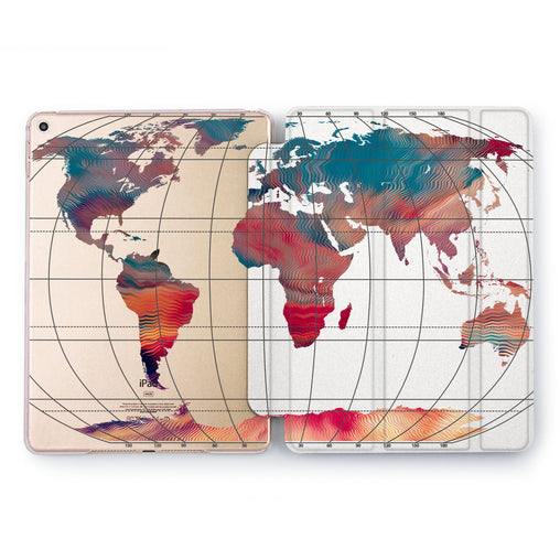 Lex Altern Colorful World Case for your Apple tablet.