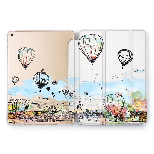 Lex Altern Watercolor Travel Case for your Apple tablet.