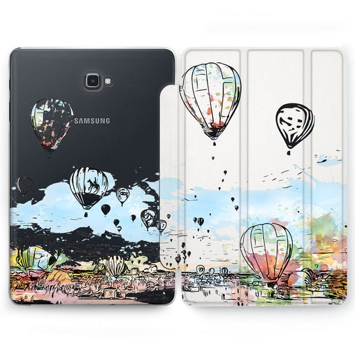 Lex Altern Watercolor Travel Case for your Samsung Galaxy tablet.