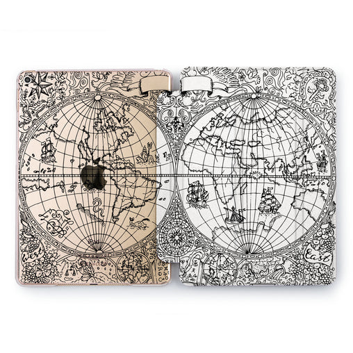 Lex Altern World Map Case for your Apple tablet.