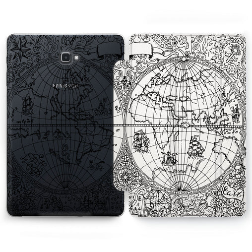 Lex Altern World Map Case for your Samsung Galaxy tablet.