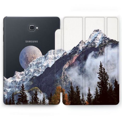 Lex Altern Foggy Mountains Case for your Samsung Galaxy tablet.