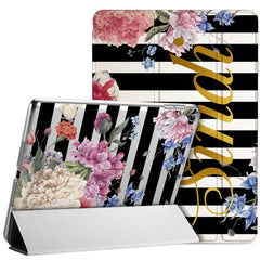 Lex Altern Apple iPad Case Floral Stripes