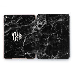 Lex Altern Black Marble Case for your Apple tablet.